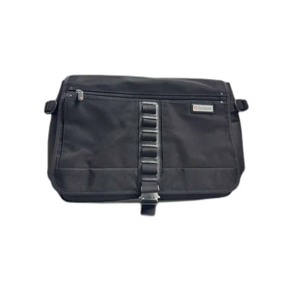 Victorinox Vintage Precision Gear Nylon Travel Messenger Attache Briefcase Bag - Picture 2 of 11